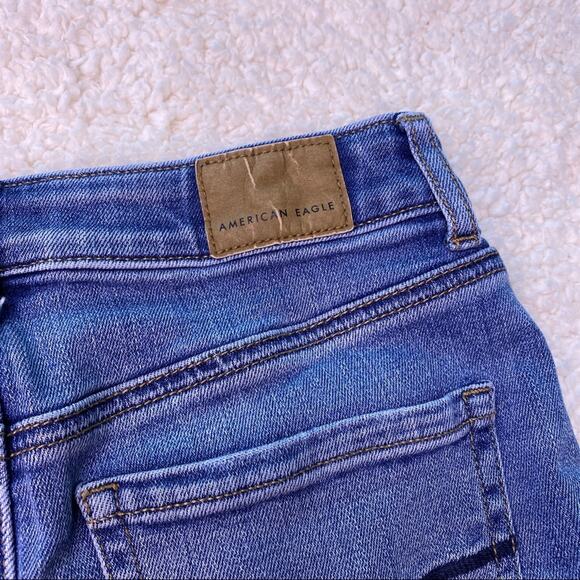 American Eagle Super Hi-Rise Shorties Sz 0 - Picture 8 of 9